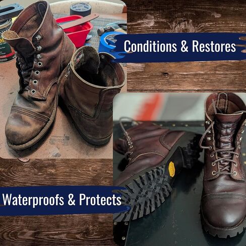 Huberd’s Shoe Grease (7.5oz) - Leather conditioner and waterproofer since 1921. Waterproofs, softens and conditions boots, shoes, bags, belts, jackets, car seats, gloves, furniture, saddles and tack. in Kuwait