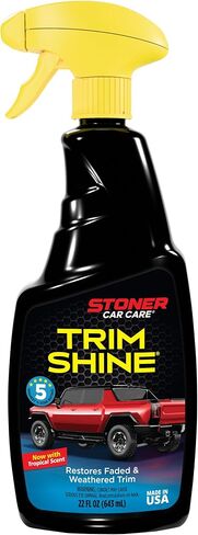 Stoner Car Care 92034-3PK 22-Ounce Trim Shine Protectant for Interior and Exterior Restores, Moisturizes, and Conditions Vinyl, Rubber, Leather and More, Pack of 3 in Kuwait
