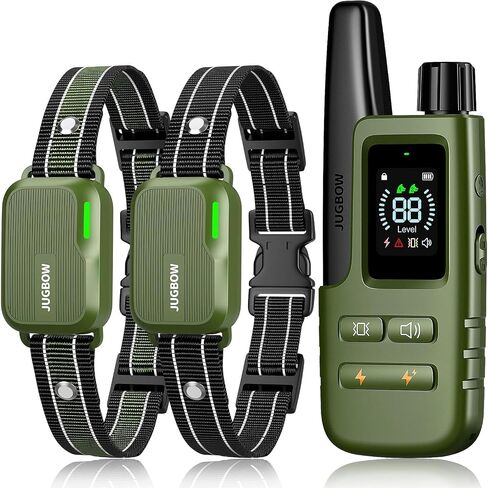 Shock Collar for 2 Dogs with Remote, 4200FT Range, Fits 10-120 lbs in Kuwait