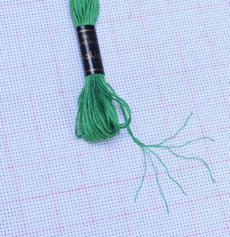 122 skeins Embroidery Floss - Embroidery Thread - Friendship Bracelet String for Cross Stitch, Hand Embroidery, String Art in Kuwait