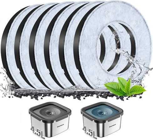 Pawtners All Stainless Steel Dog Water Bowl No Spill, 135oz/4L, Silver in Kuwait