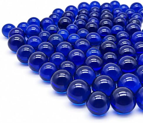Lagincig 97Pcs Glass Marbles Set - Mix 14mm & 16mm Sizes for Marble Bounce Game DIY Decoration in Saudi Arabia