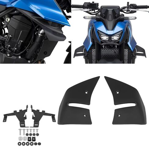 FOR CB750 Hornet cb750 hornet 2025 2026 New Accessories Side Downforce Spoilers Wing Frame Front Aerodynamic Side Spoilers Fairing (Matte Black) in Kuwait