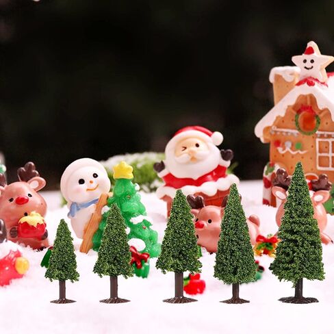 10pcs Scenery Landscape Model Trees Train Landscape Miniature Diorama Tree in Kuwait