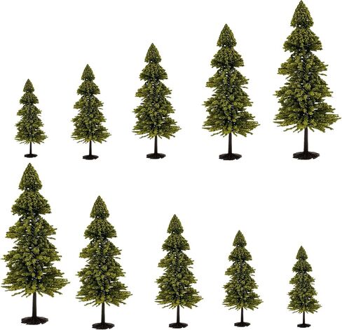 10pcs Scenery Landscape Model Trees Train Landscape Miniature Diorama Tree in Kuwait