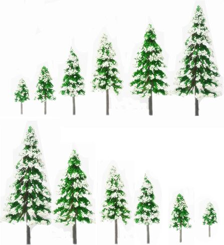 10pcs Scenery Landscape Model Trees Train Landscape Miniature Diorama Tree in Kuwait