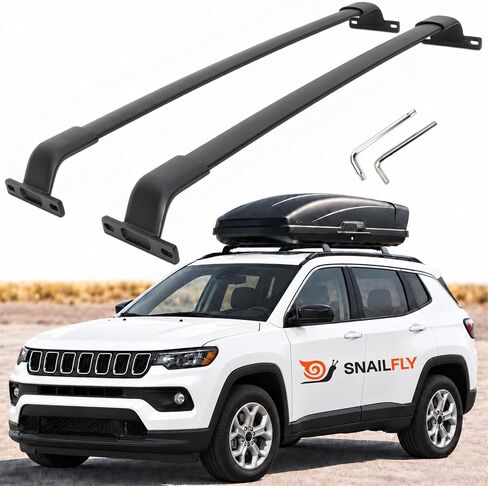 Snailfly Quiet Roof Rack Cross bar Fit for Jeep Grand Cherokee L 2021-2023 Luggage Crossbar Cargo Accessories in Kuwait