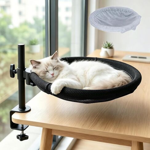 Topmart Cat Desk Bed with 360° Rotating & Adjustable Height in Saudi Arabia