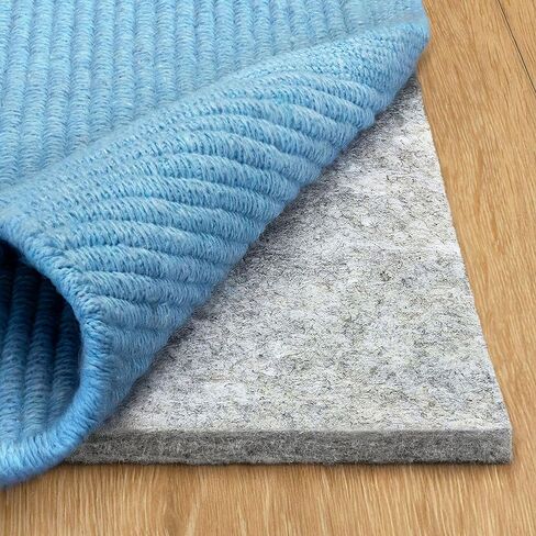 RUGPADUSA - Basics - 9'x12' - 1/4" Thick - 100% Felt - Protective Cushioning Rug Pad - Safe for All Floors and Finishes Including Hardwoods in Kuwait