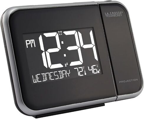 La Crosse Technology 616-1412 Projection Alarm Clock with Indoor Temperature in Saudi Arabia