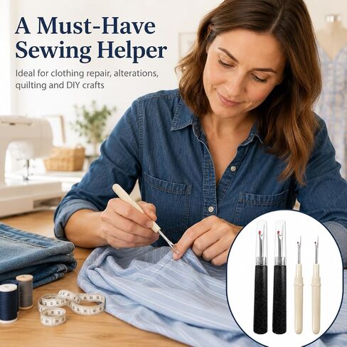 Seam Rippers for Sewing, 4 PCS Stitch Remover Tools in Kuwait