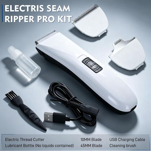 Electric Stitch Remover, Cordless Electric Seam Ripper Kit with 2 Blades in Kuwait