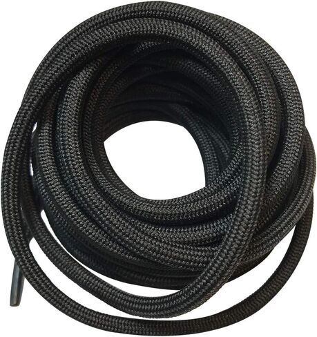 B&Q 3 Pairs Heavy Duty Round Boot Laces Shoelaces for Hiking Walking Construction Safety Work Boots Shoes in Kuwait