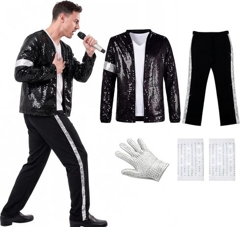 Men's Halloween Party Costumes for Dance Cosplay Birthday Costume in Kuwait