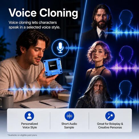 AIPI-Lite AI Companion Robot, Interactive Talking AI Robot, ChatGPT Powered, Voice Cloning, Memory Storage, Portable Emo Robot with Battery for Emotional Support in Kuwait