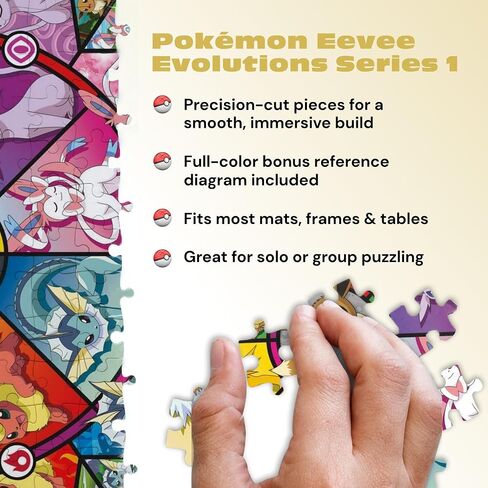 Buffalo Games - Pokémon Eevee Evolutions - 500 Piece Puzzle for Adults in Kuwait