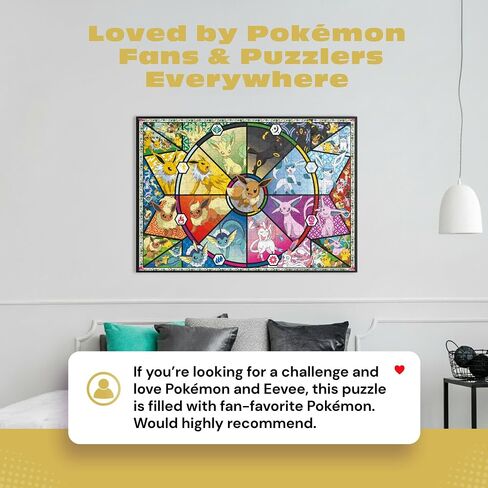 Buffalo Games - Pokémon Eevee Evolutions - 500 Piece Puzzle for Adults in Kuwait