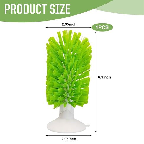 1 PCS Turtle Scrub Exfoliating Brush Tank Cleaning Scrub Helping The Remove Dirt on The Back and Abdomen Turtle Brush with Suction Cup Aquarium Accessories Accessories for Tank in Saudi Arabia
