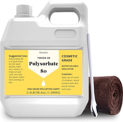 12 oz Polysorbate 80 for Bath Bombs, Premium Polysorbate 80 Liquid in Saudi Arabia