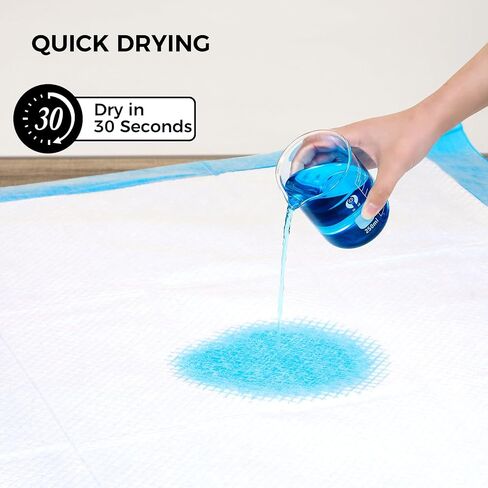 50 Pack 30"x36" Extra Large Dog Pee Pads - Super Absorbent & Leak-Proof Disposable Puppy Training Pads | X-Large Quick-Dry 5-Layer Protection Piddle Pads for Indoor & Outdoor Use in Saudi Arabia