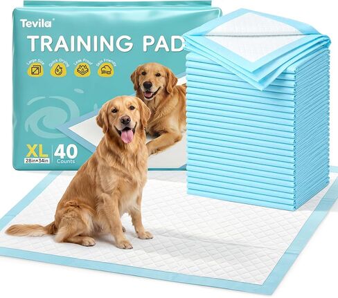 34x28 in 40-Pack Dog Pee Pads, Disaposable,6-Layer Leakproof in Saudi Arabia