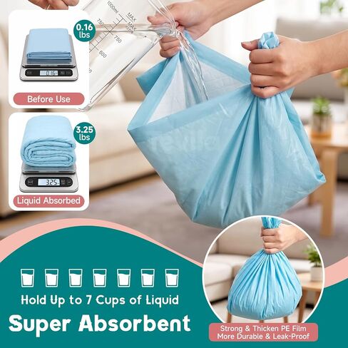 34x28 in 40-Pack Dog Pee Pads, Disaposable,6-Layer Leakproof in Saudi Arabia