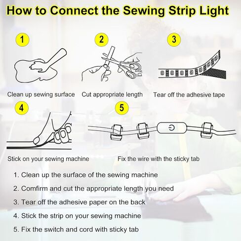 UPWATT Sewing Machine LED Light Strip in Saudi Arabia