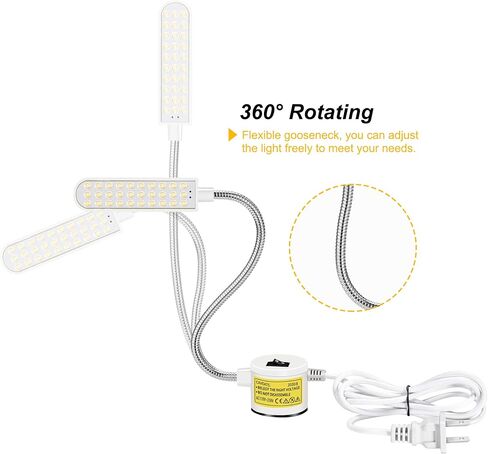 LED Gooseneck Sewing Machine Light with Magnetic Base in Saudi Arabia