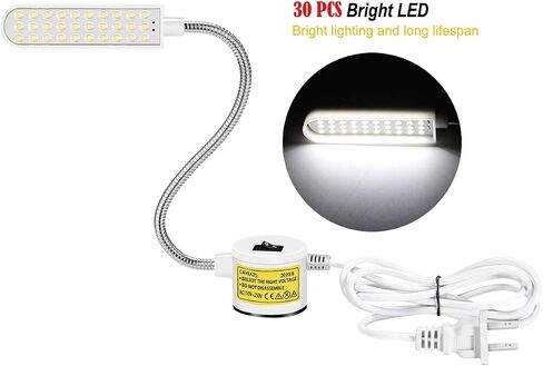 LED Gooseneck Sewing Machine Light with Magnetic Base in Saudi Arabia