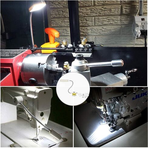 LED Gooseneck Sewing Machine Light with Magnetic Base in Saudi Arabia