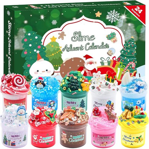 KYEVIS Slime Advent Calendar 2026 for Kids, 31 Day Halloween Countdown Kit in Saudi Arabia