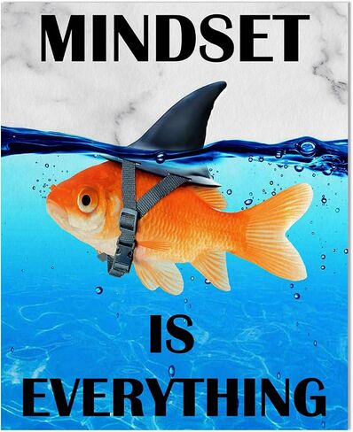 Inspirational Quotes Office Wall Art: Motivational Poster Positive Sayings Office Wall Decor, 3 Piece Black Motivation Picture Inspirational Prints 8x12" in Kuwait