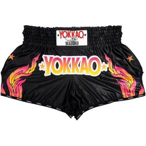 YOKKAO Muay Thai Boxing Shorts for Men & Women | Premium Satin Shorts for Athletes | Ideal for Training & Competition in Saudi Arabia