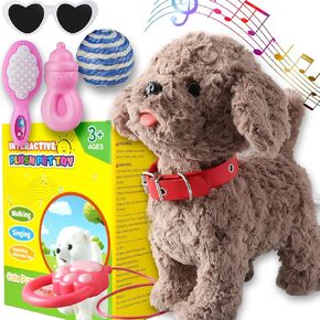 Marsjoy Husky Walking Barking Dog for Kids Interactive Musical Puppy Robot in Kuwait