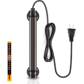 Orlushy Submersible Aquarium Heater, Fish Tank Heater with Free Thermometer for Freshwater and Saltwater Tank in Kuwait