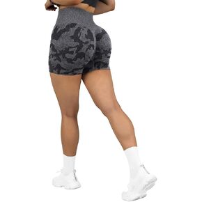 SUUKSESS Women Seamless Booty Shorts Butt Lifting High Waisted Workout Shorts in Saudi Arabia