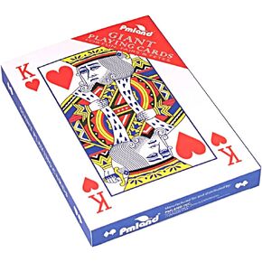 PMLAND 5x7 Giant Jumbo Playing Cards Large Poker for Seniors with LowVision in Kuwait