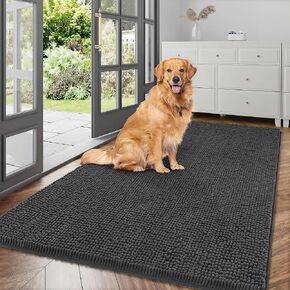 حصيرة باب الكلب الامتصاص فائقة ما تمتصها الكفوف الموحلة ، 48 "× 24" حصيرة الطين تشنيل للكلاب ، جافة سريعة ، أوب in Kuwait