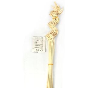 Wavy Spiry Natural Rattan Reed Fragrance Diffuser Replacement Refill Sticks 20 Pieces (12"x3mm Roll, Natural Color) in Saudi Arabia