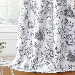 H.VERSAILTEX Christmas Curtains for Living Room Thermal Insulated Reindeer Curtains 84 Inch Length 2 Panels Set Snowflake Grommet Window Curtain Drapes for Bedroom Holiday Xmas Decor Reindeer in Red in Saudi Arabia