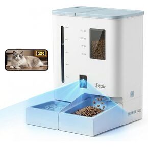 iPettie Camera Automatic Cat Feeder and Water Dispenser, 5G/2.4GHz WiFi in Kuwait