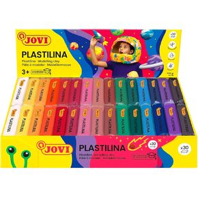 Jovi - Reusable and Non-Hardening Modeling Clay, 30 1.75oz Bars, 15 Colors in Saudi Arabia