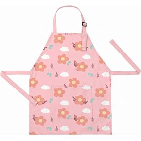 Kids Apron for Cooking, Toddler Apron with Pocket, Girls Boys Apron in Kuwait