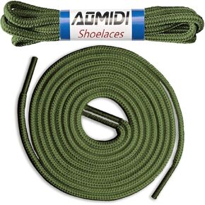 AOMIDI 2 Pair Shoelaces Round Athletic Shoes Lace for Boot Laces Shoelaces and Multiple Shoe Types Replacements in Kuwait