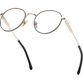 EYECEDAR 5-Pack Reading Glasses for Men Metal Frame Spring Hinges Include a pair of Blue Light Blocking Computer Readers Eyeglasses 2.50 in Saudi Arabia