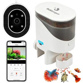 fishkeeper Automatic Fish Feeder for Aquarium Flakes, WiFi (2.4G/5.0G) in Saudi Arabia