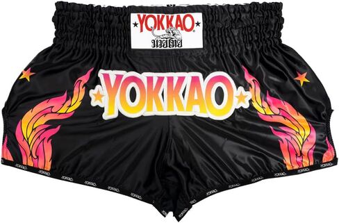 YOKKAO Muay Thai Boxing Shorts for Men & Women | Premium Satin Shorts for Athletes | Ideal for Training & Competition in Kuwait