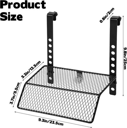 FMOACEN Hanging Turtle Basking Platform Heavy Duty Metal Dock Non-Slip Ramp Height Adjustable Dual Hooks Easy Install Fits 10-20 Gallon Tanks Reptile Tank Accessories for Baby Turtle Frogs in Kuwait