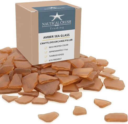 زجاج البحر - 11oz مزيج متنوع من ديكور زجاج البحر - زجاج البحر السائب - زجاج البحر للحرف اليدوية - قطع زجاجية للحرف اليدوية - زجاج الشاطئ للحرف اليدوية - فن زجاج البحر - مزهرية زجاجية بحرية in Kuwait