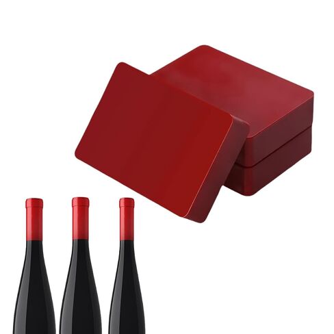NEX&CO Bottle Sealing Wax Blocks - Resilient and Versatile Bottling Wax for Wine, Beer, and Liquor Sealing - 4 Nuggets 0.5lb with Teflon Tape - for 40-80 Bottles -RED Color in Saudi Arabia